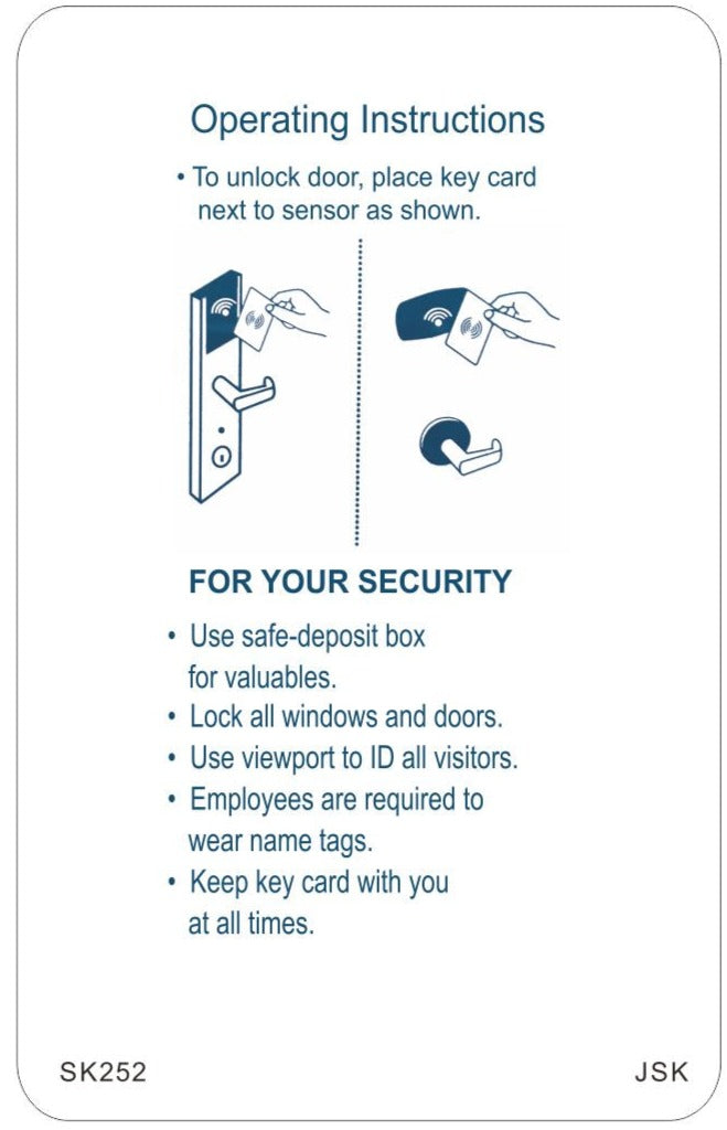 How to program on sale hotel key cards