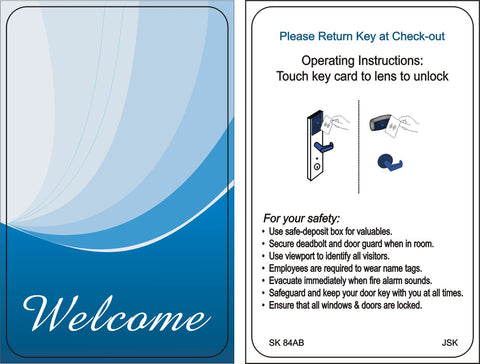 Acculock RFID Key Cards